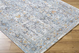 Finn Silver Blue Area Rug - Clearance - Ornate Home