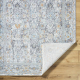 Finn Silver Blue Area Rug - Clearance - Ornate Home