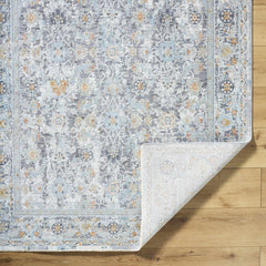 Finn Silver Blue Area Rug - Clearance - Ornate Home