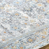Finn Silver Blue Area Rug - Clearance - Ornate Home
