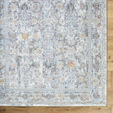 Finn Silver Blue Area Rug - Clearance - Ornate Home