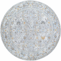 Finn Silver Blue Area Rug - Clearance - Ornate Home