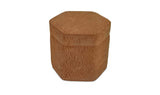 Finn Terracotta Storage Ottoman - Ornate Home