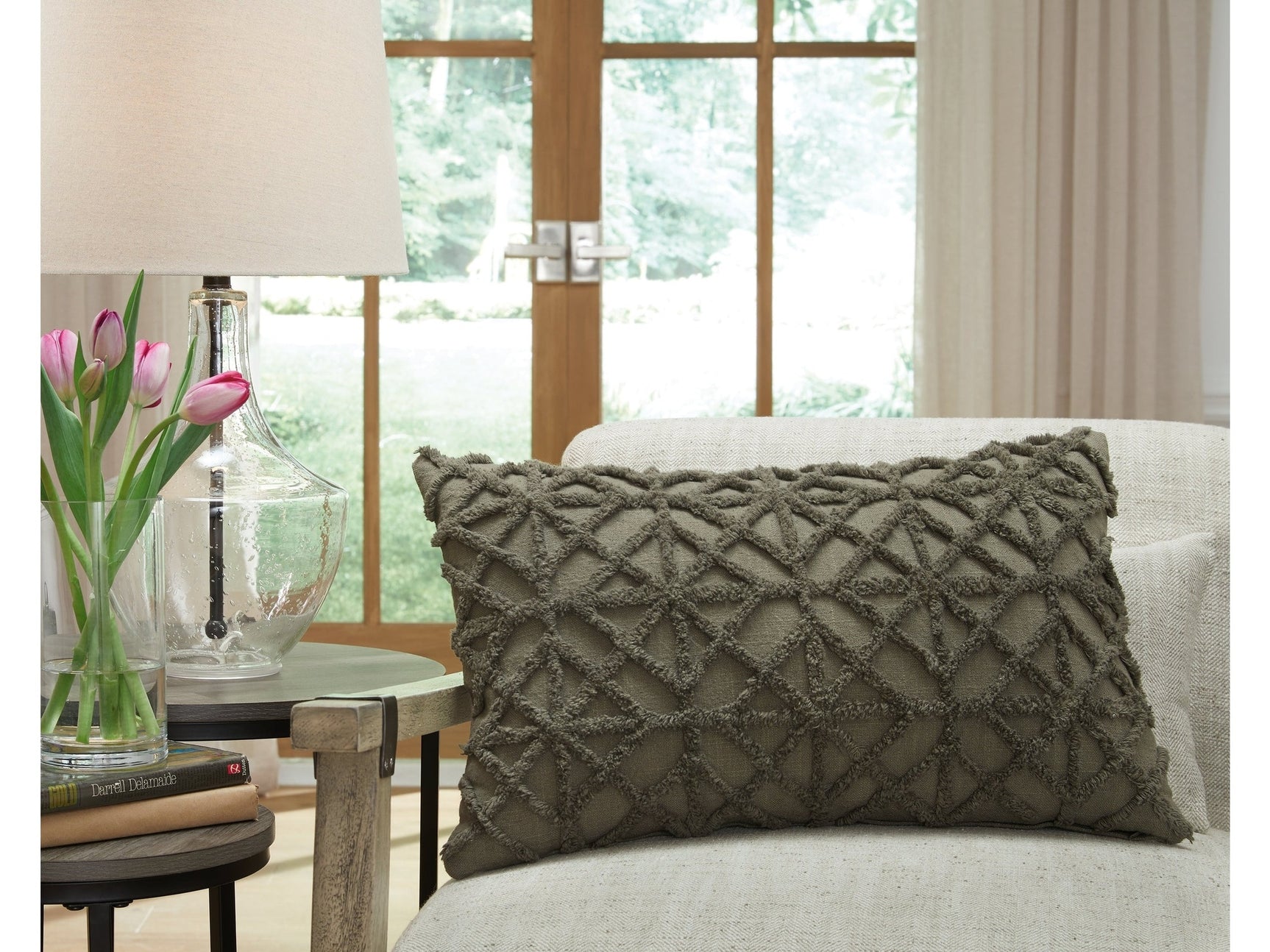 Finnbrook Green Pillow (Set of 4) (Online Special Price) - Ornate Home