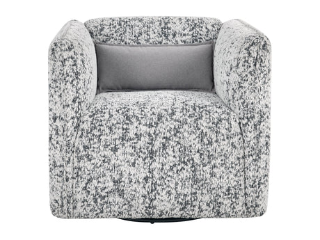 Finnegan Gray Swivel Chair - Ornate Home