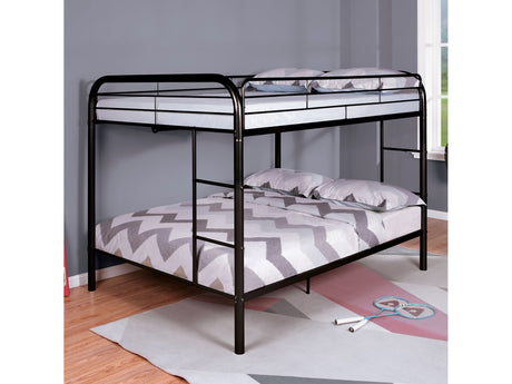 Finnerty Black Full/Full Bunk Bed - Ornate Home
