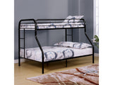 Finnerty Black Twin/ Full Bunk Bed - Ornate Home