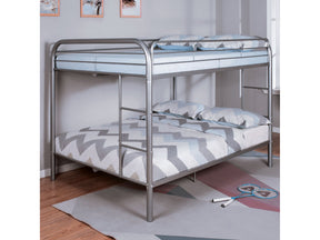 Finnerty Silver Full/Full Bunk Bed - Ornate Home