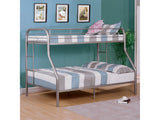Finnerty Silver Twin/FullBunk Bed - Ornate Home