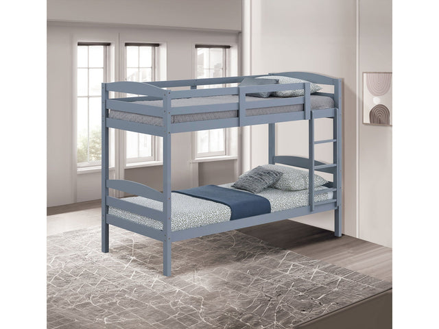 Finsbury Gray Twin/Twin Bunk - Ornate Home