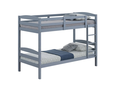 Finsbury Gray Twin/Twin Bunk - Ornate Home