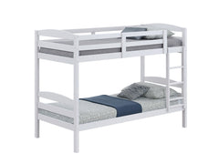 Finsbury White Twin/Twin Bunk - Ornate Home