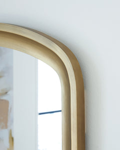 Fintan Gold Floor Mirror - Ornate Home