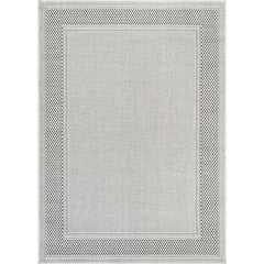 Fiora Bone 6 Jute-Look Rug | Indoor/Outdoor Elegance - Ornate Home