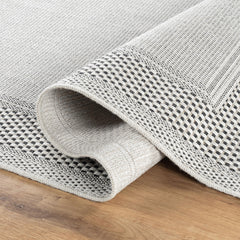 Fiora Bone 6 Jute-Look Rug | Indoor/Outdoor Elegance - Ornate Home
