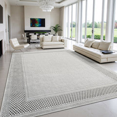 Fiora Bone 6 Jute-Look Rug | Indoor/Outdoor Elegance - Ornate Home