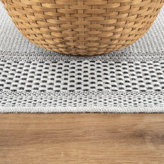 Fiora Bone 6 Jute-Look Rug | Indoor/Outdoor Elegance - Ornate Home