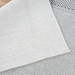 Fiora Bone 6 Jute-Look Rug | Indoor/Outdoor Elegance - Ornate Home