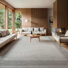 Fiora Bone 6 Jute-Look Rug | Indoor/Outdoor Elegance - Ornate Home