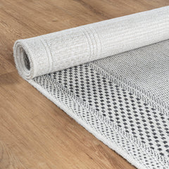 Fiora Bone 6 Jute-Look Rug | Indoor/Outdoor Elegance - Ornate Home