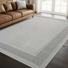 Fiora Bone 6 Jute-Look Rug | Indoor/Outdoor Elegance - Ornate Home