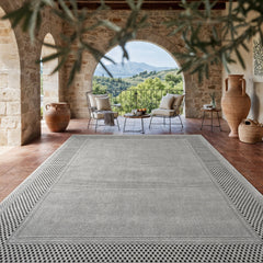 Fiora Bone 6 Jute-Look Rug | Indoor/Outdoor Elegance - Ornate Home