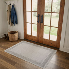 Fiora Bone 6 Jute-Look Rug | Indoor/Outdoor Elegance - Ornate Home