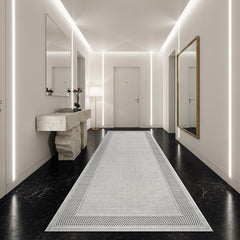 Fiora Bone 6 Jute-Look Rug | Indoor/Outdoor Elegance - Ornate Home