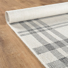 Fiora Bone 7 Jute-Look Rug | Indoor/Outdoor Elegance - Ornate Home