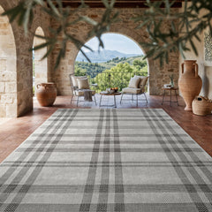 Fiora Bone 7 Jute-Look Rug | Indoor/Outdoor Elegance - Ornate Home