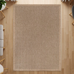 Fiora Natural 1 Jute-Look Area Rug | Hose & Go Cleaning - Ornate Home