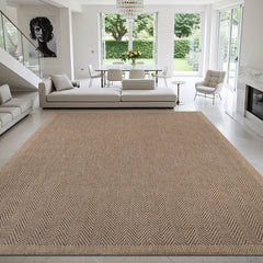 Fiora Natural 1 Jute-Look Area Rug | Hose & Go Cleaning - Ornate Home