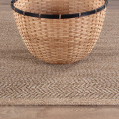Fiora Natural 1 Jute-Look Area Rug | Hose & Go Cleaning - Ornate Home