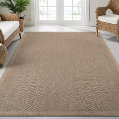 Fiora Natural 1 Jute-Look Area Rug | Hose & Go Cleaning - Ornate Home