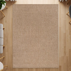 Fiora Natural 2 Jute-Look Rug | Zero-Stress Decor - Ornate Home