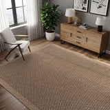 Fiora Natural 3 Jute-Look Rug | Pet-Friendly Texture - Ornate Home