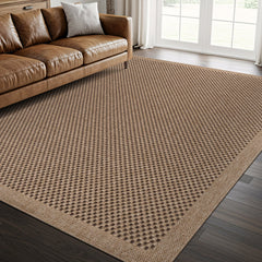 Fiora Natural 3 Jute-Look Rug | Pet-Friendly Texture - Ornate Home