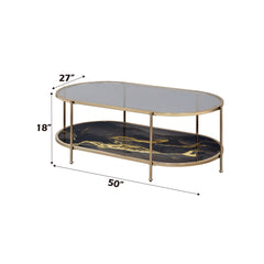 Fiorella Marble Coffee Table - Ornate Home