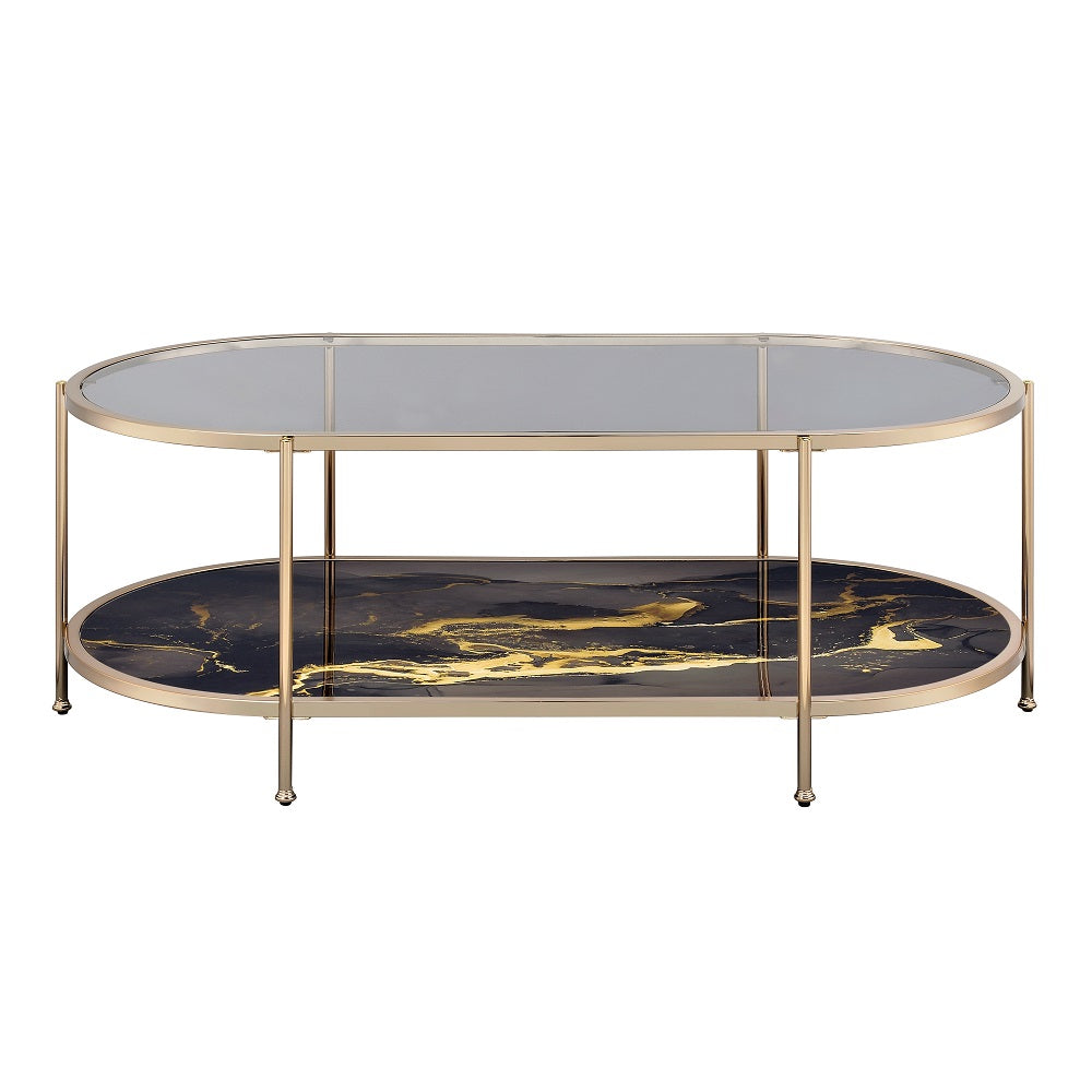 Fiorella Marble Coffee Table - Ornate Home