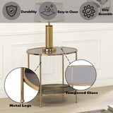 Fiorella Marble End Table - Ornate Home