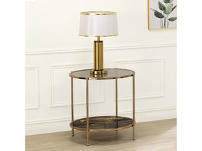Fiorella Marble End Table - Ornate Home