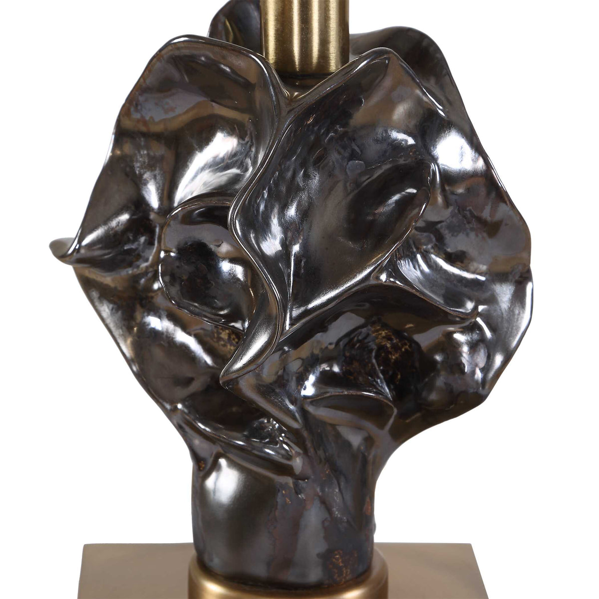 Fiori Bronze/Brown Sculptural Buffet Lamp - Ornate Home