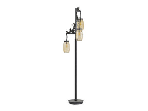 Fire Catcher Bronze Floor Lamp - Ornate Home