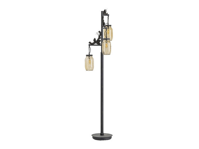 Fire Catcher Bronze Floor Lamp - Ornate Home