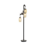 Fire Catcher Bronze Floor Lamp - Ornate Home