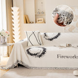 Fireworks Reversible Couch Cover Blankets Furniture Covers Washable Sectional Couch Covers - Ornate Home