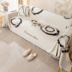 Fireworks Reversible Couch Cover Blankets Furniture Covers Washable Sectional Couch Covers - Ornate Home
