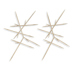 Fireworks Silver Wall Decor (Set of 2) - Ornate Home