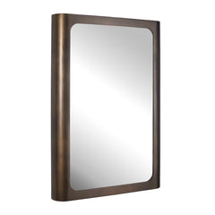 Fischer Gold/Bronze Curved Edge Mirror - Ornate Home
