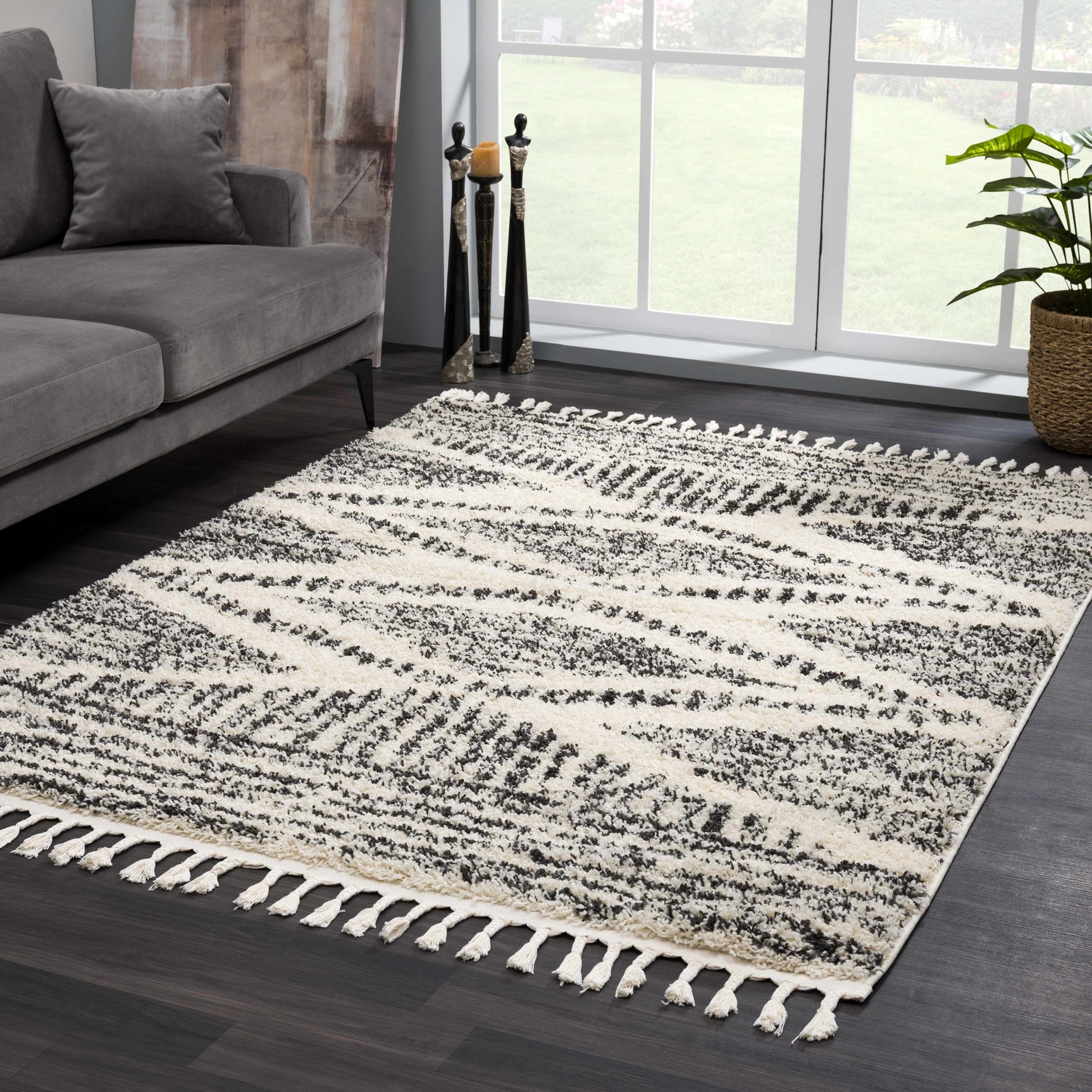 Fishhook Berber Shag Carpet - Ornate Home